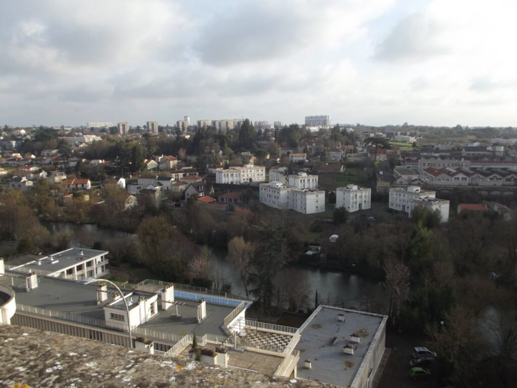 Vue de Poitiers depuis la citadelle