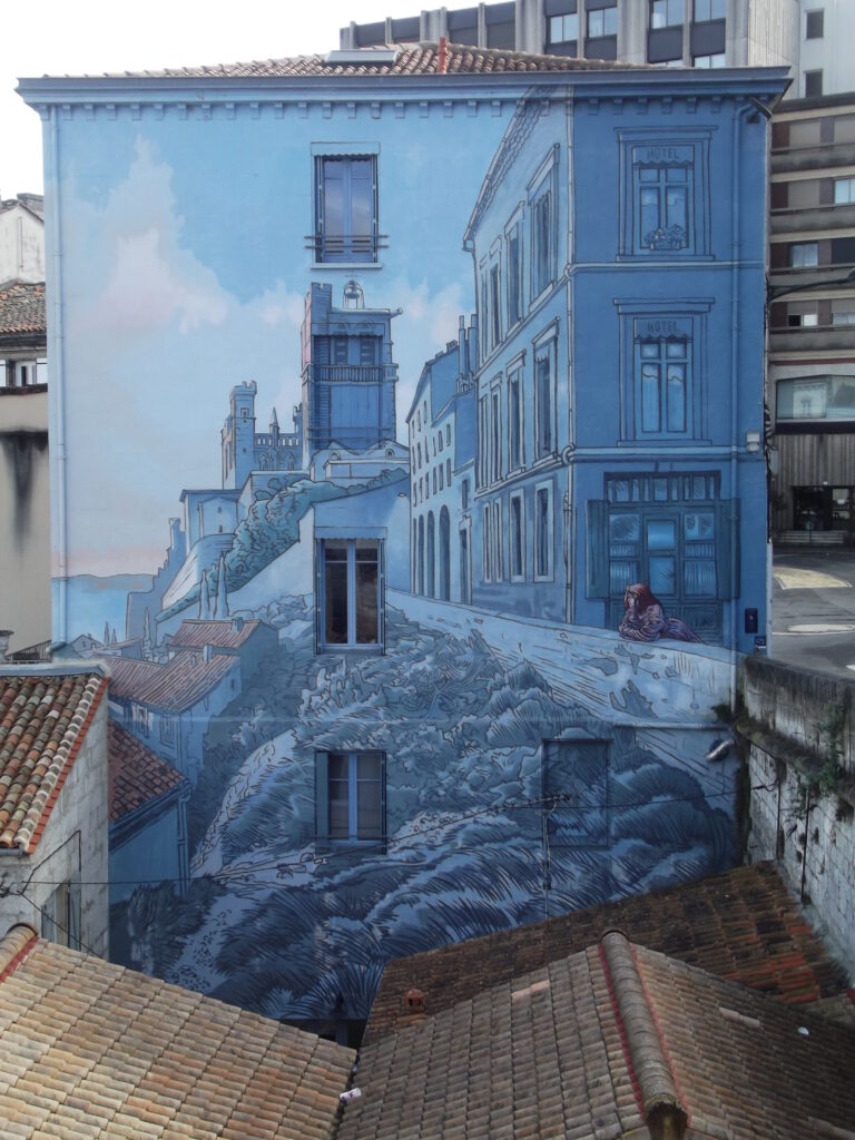 Fresque en trompe-l'œil
