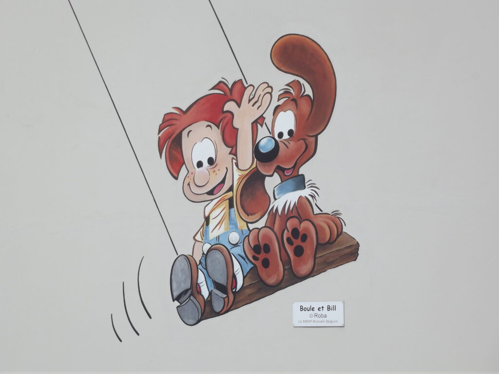 Fresque Boule et Bill