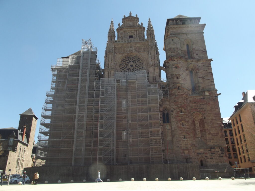 La cathédrale Notre-Dame de Rodez.