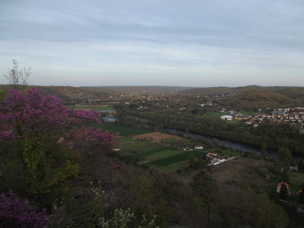 Vue sur le Lot et Cahors