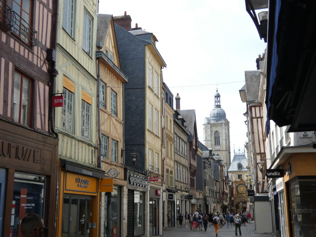 Façades de la rue du Gros-Horloge